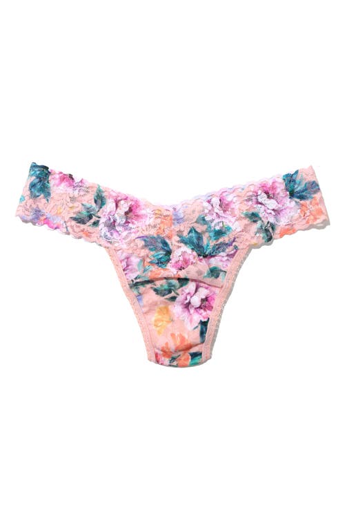 Hanky Panky Print Low Rise Thong