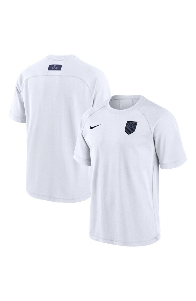 Nike Men's Nike White USMNT Travel Raglan T-Shirt, Main, color, 