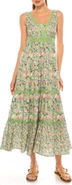 A COLLECTIVE STORY Floral Print Maxi Dress
