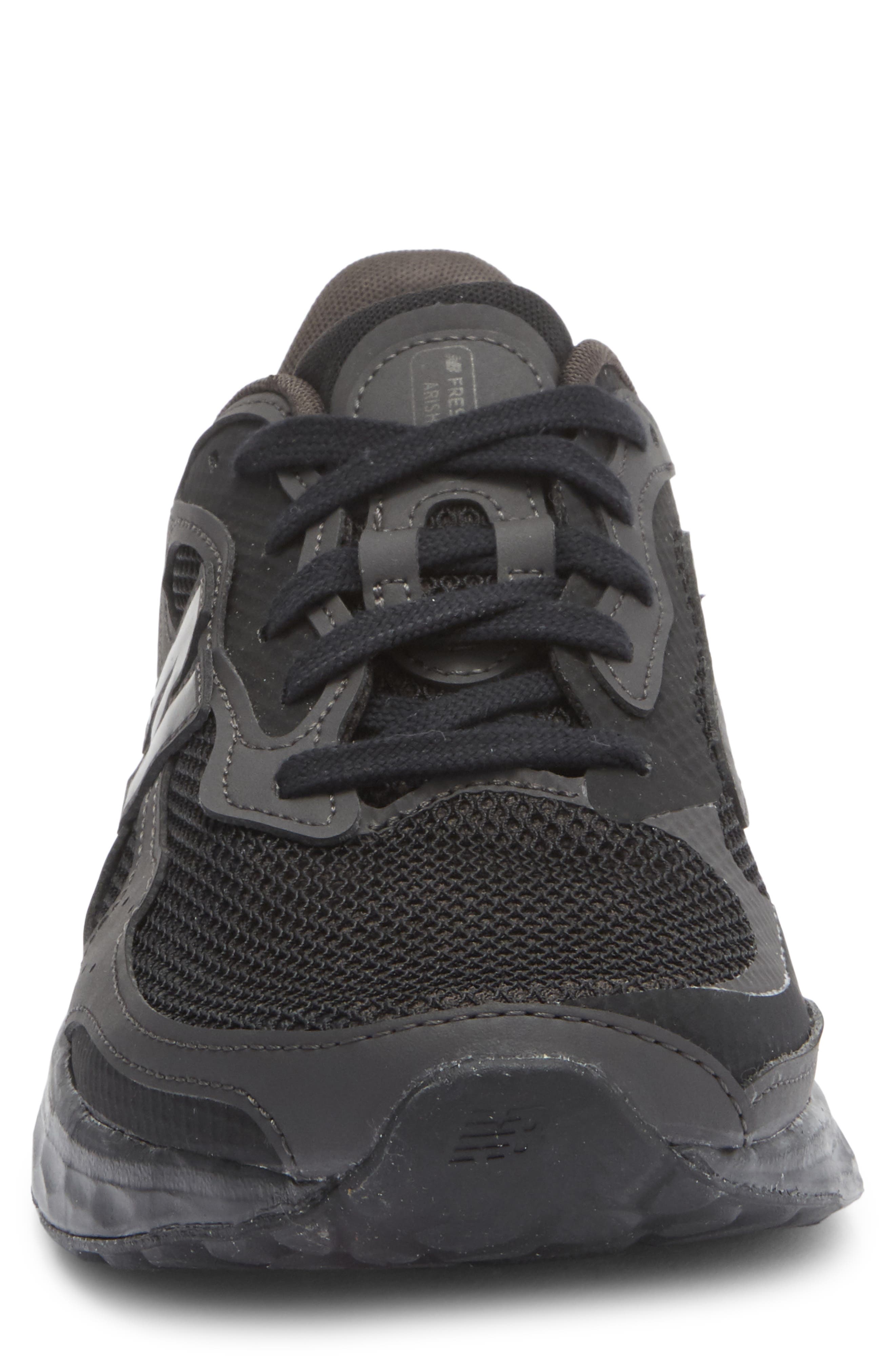 New Balance Fresh Foam Arishi v4 Running Shoe, Alternate, color, Black/ Black Cement