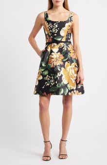 Julia Jordan Floral Cocktail Minidress