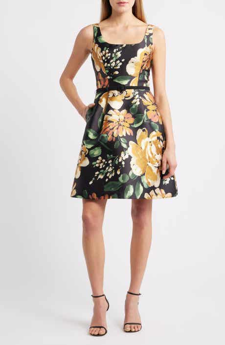 Julia Jordan Floral Cocktail Minidress
