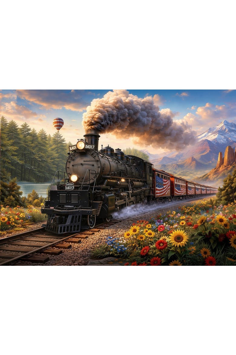 Travel the U.S.A. 1000, Alternate, color, Multicolor