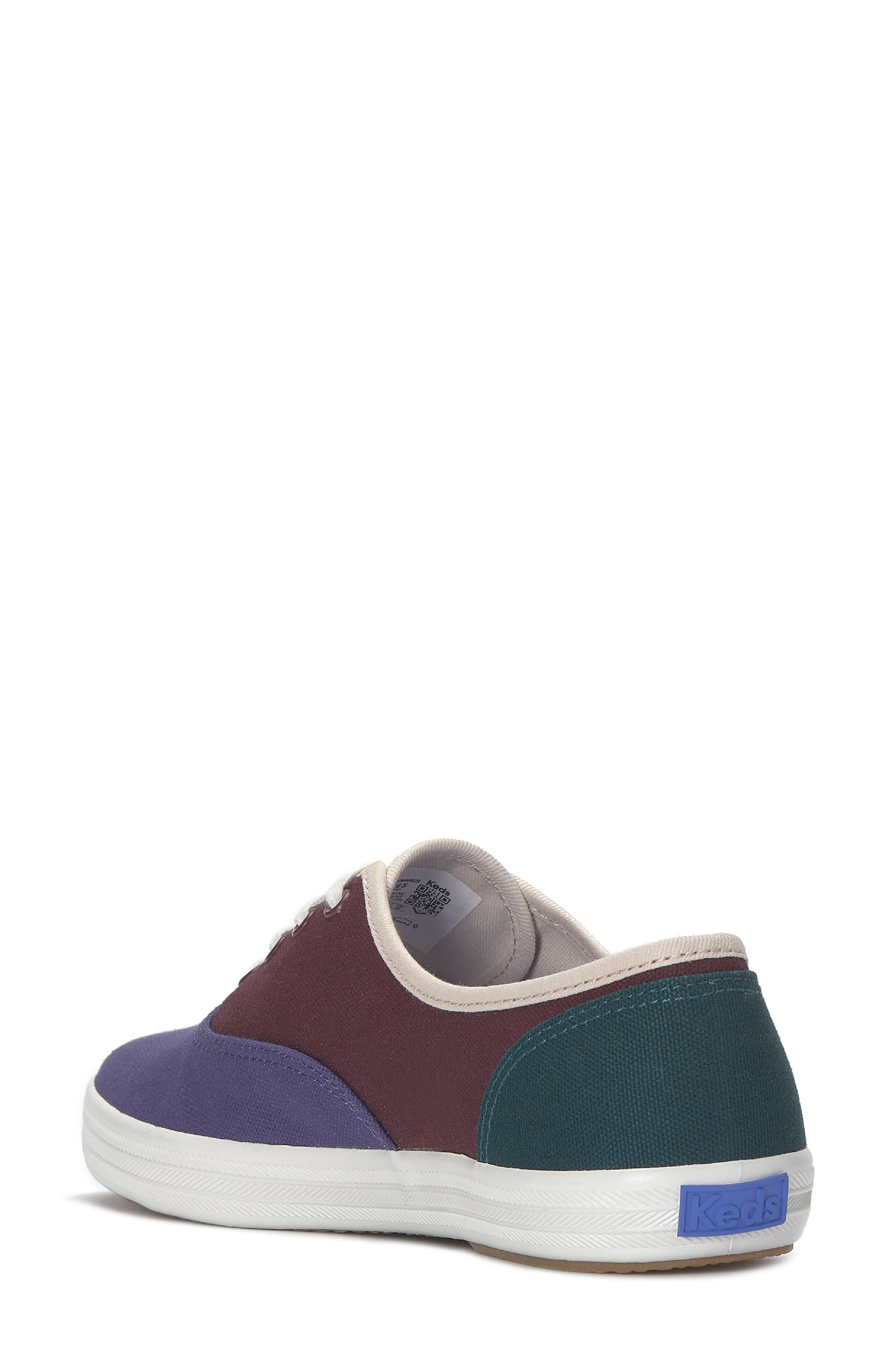 Keds<sup>®</sup> Champion Sneaker, Alternate, color, Skip Blue/ Fig
