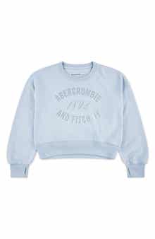 abercrombie kids Kids' Rose Bouquet Crewneck Sweatshirt