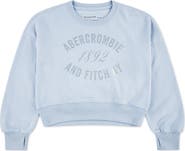 abercrombie kids Kids' Rose Bouquet Crewneck Sweatshirt