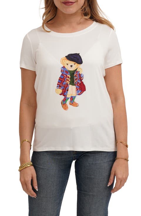 Beret Bear Graphic T-shirt
