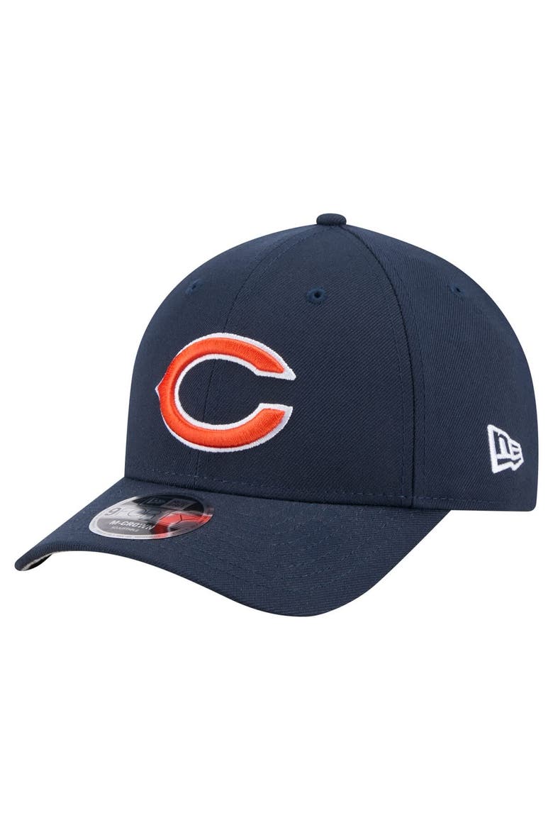 Men's New Era  Navy Chicago Bears Team Collection 9FORTY M-Crown Adjustable Hat, Main, color, Navy