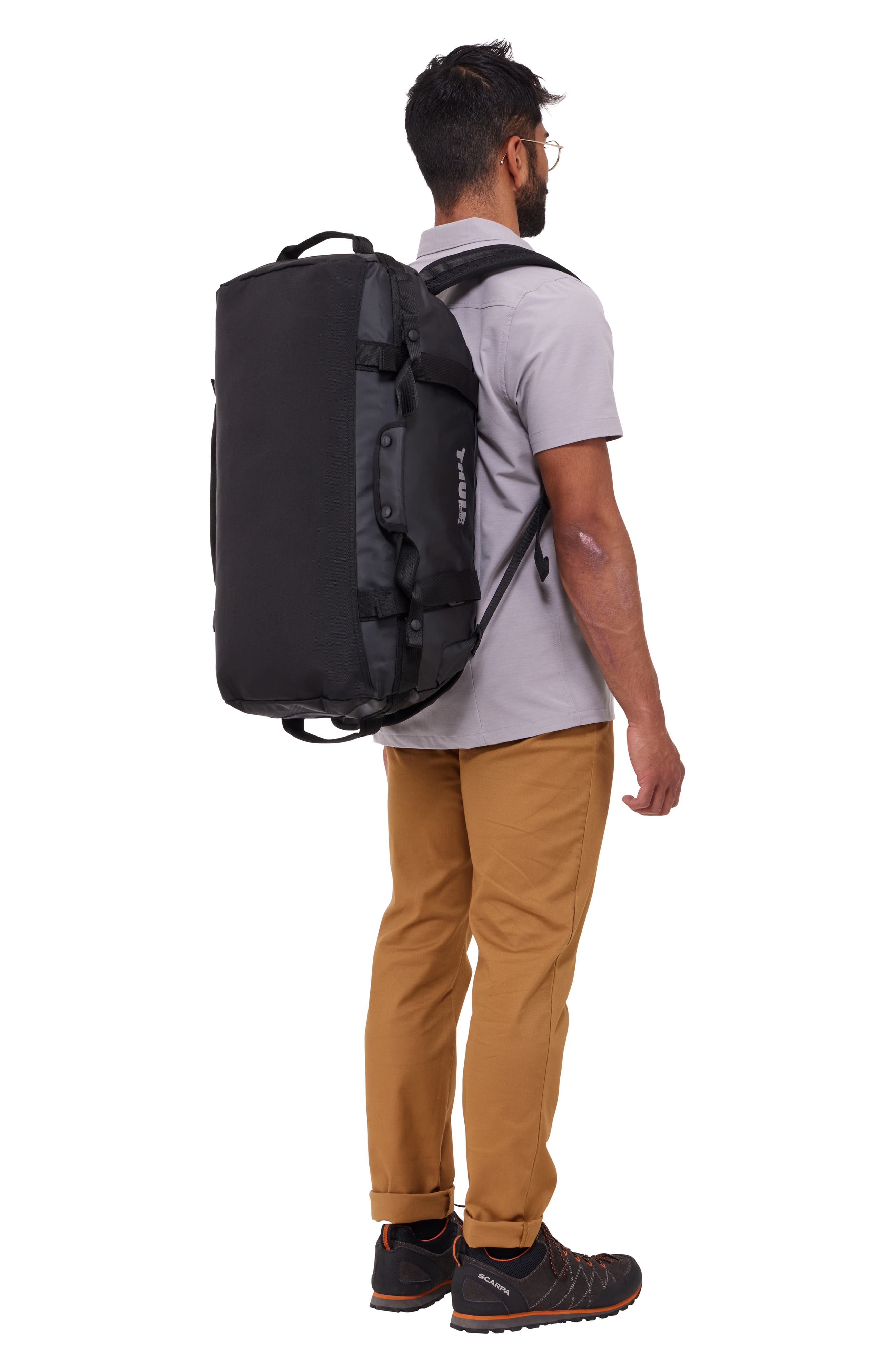 Thule Chasm 40L Duffle Bag, Alternate, color, Black