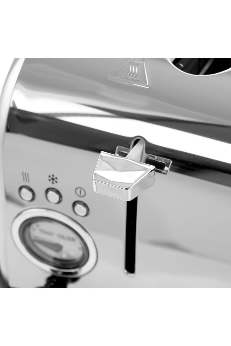4 Slice Wide Slot Toaster with Variable Browning in Silver, Alternate, color, Grey