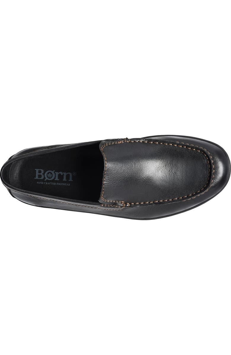 Børn Born Caleb Moc Loafer, Alternate, color, Black F/G