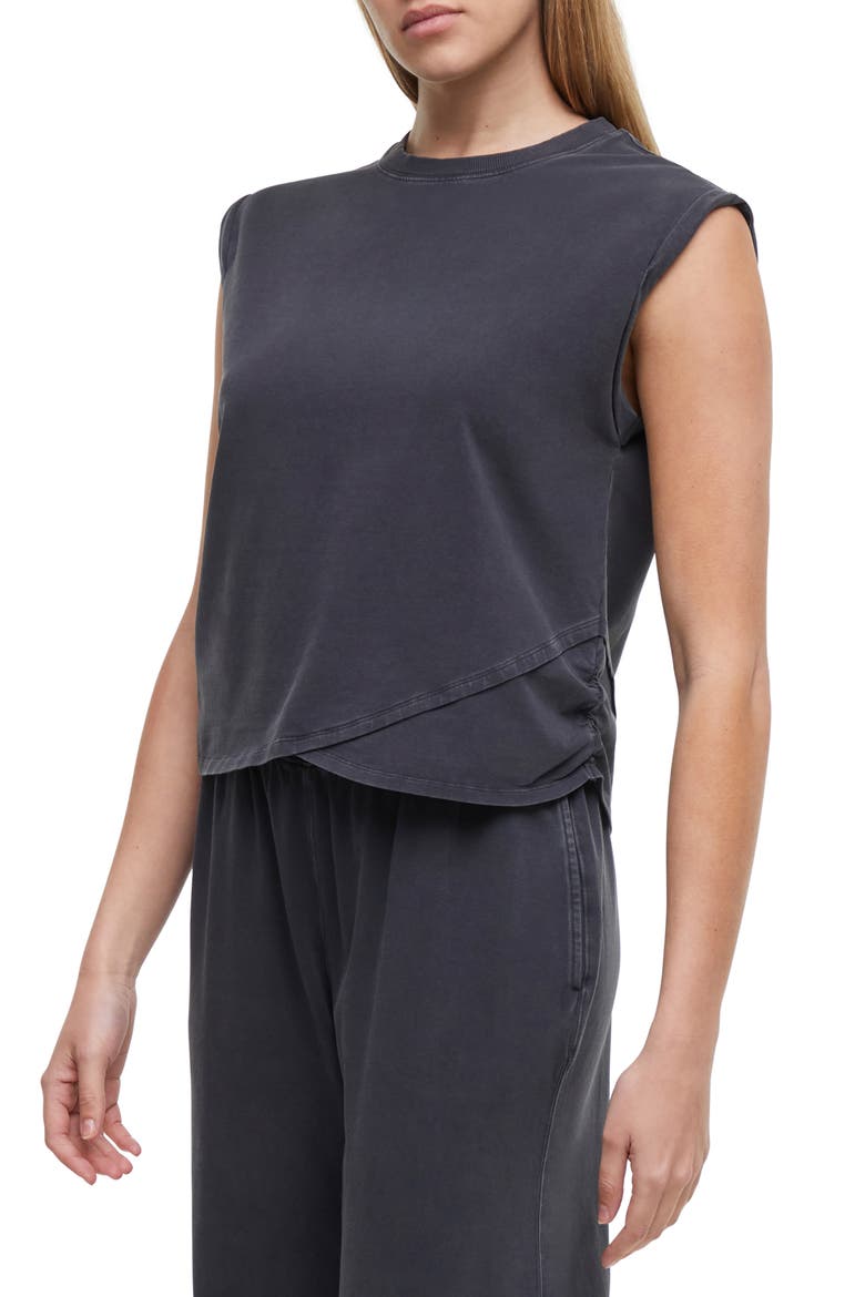 Aleyna Crew Top, Alternate, color, PHANTOM
