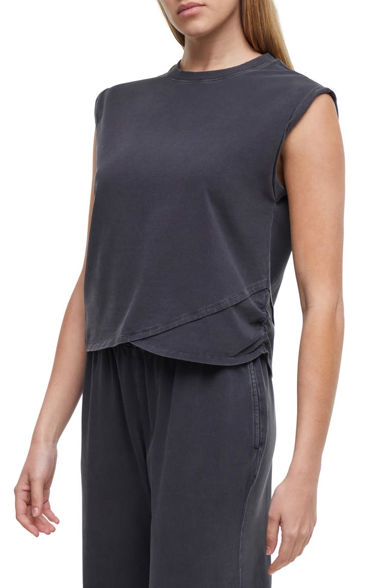Wildfox Aleyna Crew Top, Alternate, color, Phantom