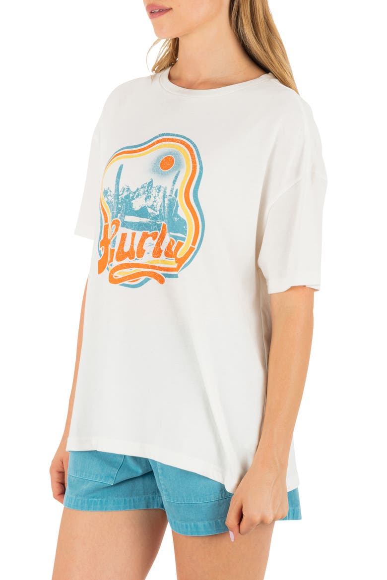 Scenic View Oversize Cotton Graphic Boyfriend T-Shirt, Alternate, color, TOFU