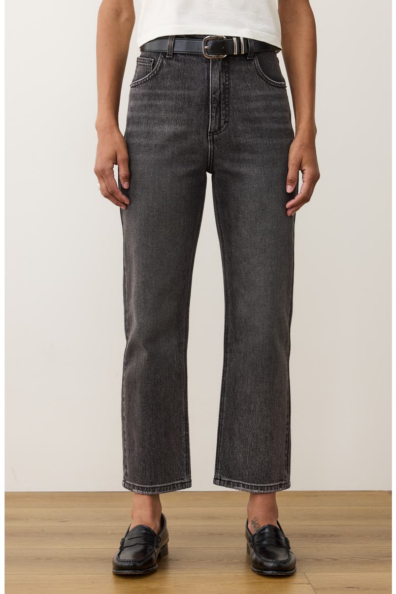 Charlie Ankle Jeans, Alternate, color, WASHED BLACK