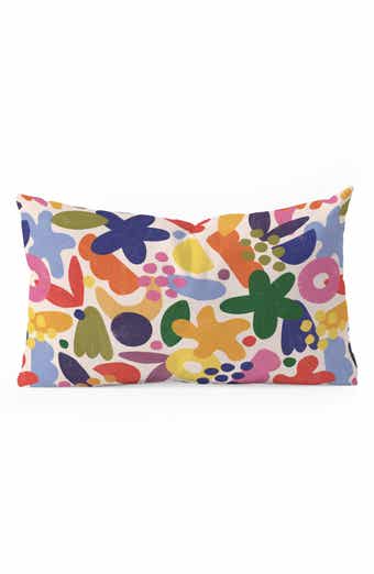 Deny Designs Alisa Galitsyna Bright Abstract Lumbar Throw Pillow