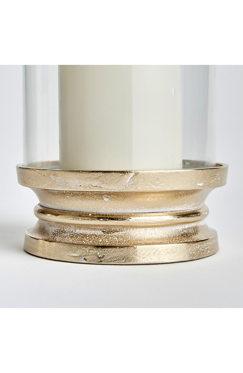 Napa Home & Garden Florence Footed Hurricane, Alternate, color, Gold
