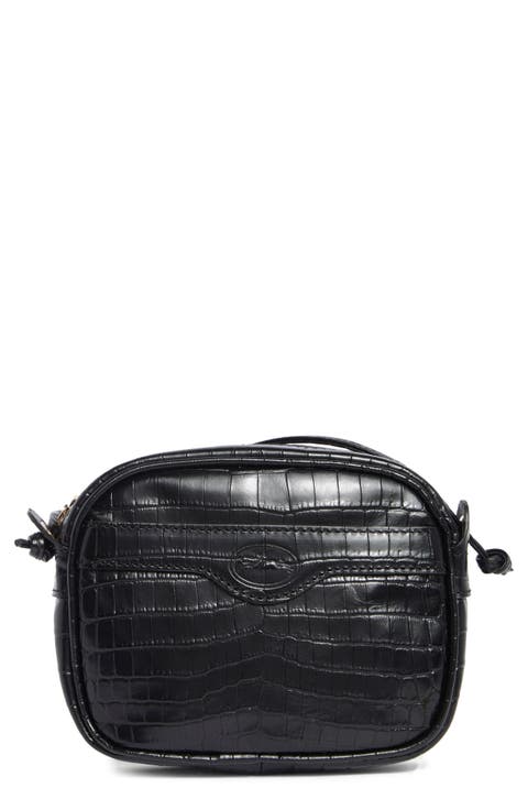 1980 Croc Embossed Small Crossbody Bag