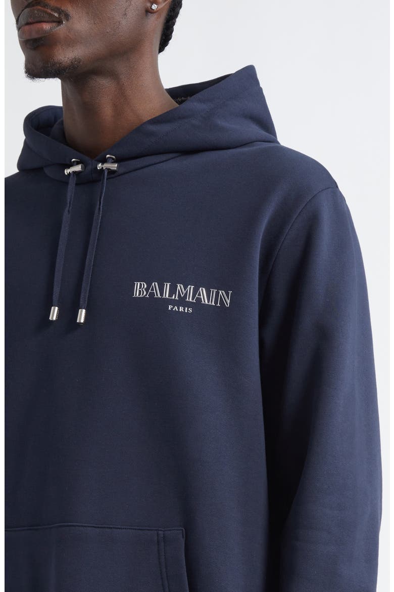 Gel Logo Hoodie, Alternate, color, NAVY/ MULTI