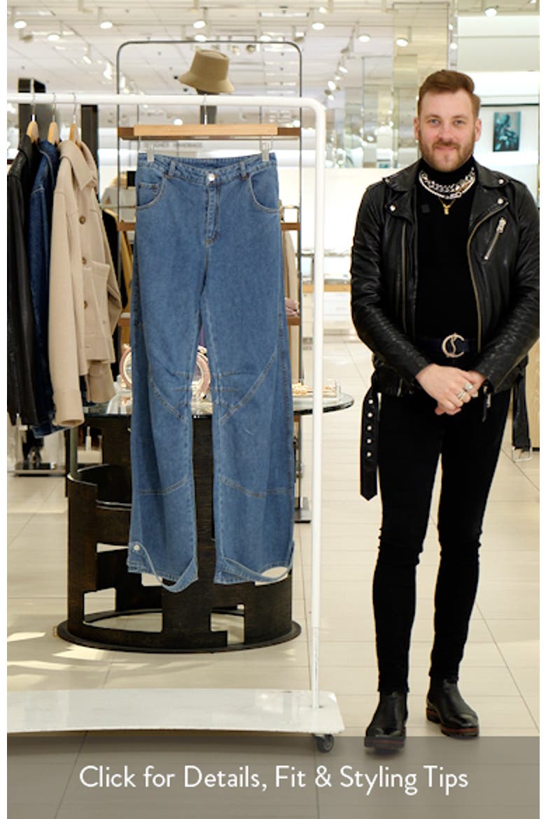 Tre Belted Hem Jeans video