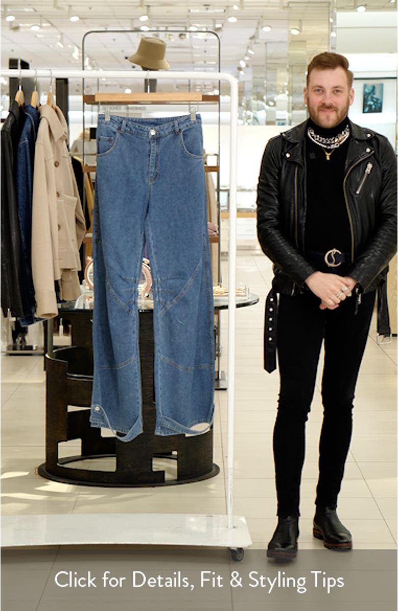 Tre Belted Hem Jeans, sales video thumbnail