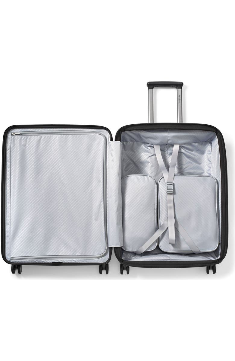 Samsonite Paralux Expandable Medium Spinner, Alternate, color, Black