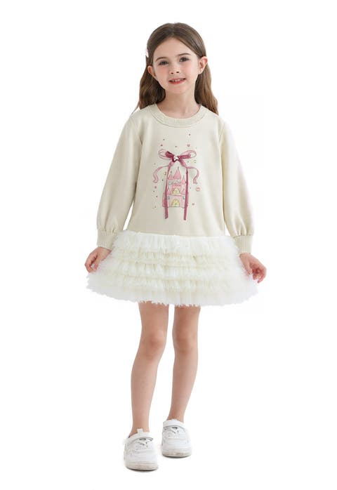 Ruffle Ribbon Dress (Toddler & Little Kid)