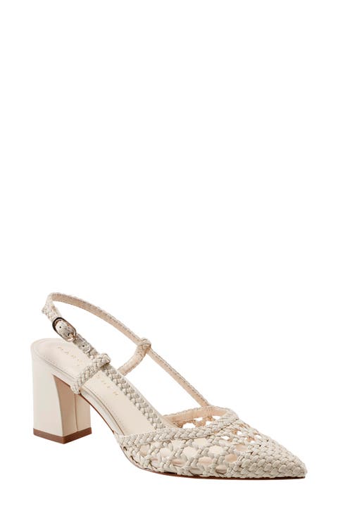 Zunnie Slingback Pointed Toe Pump (Women)