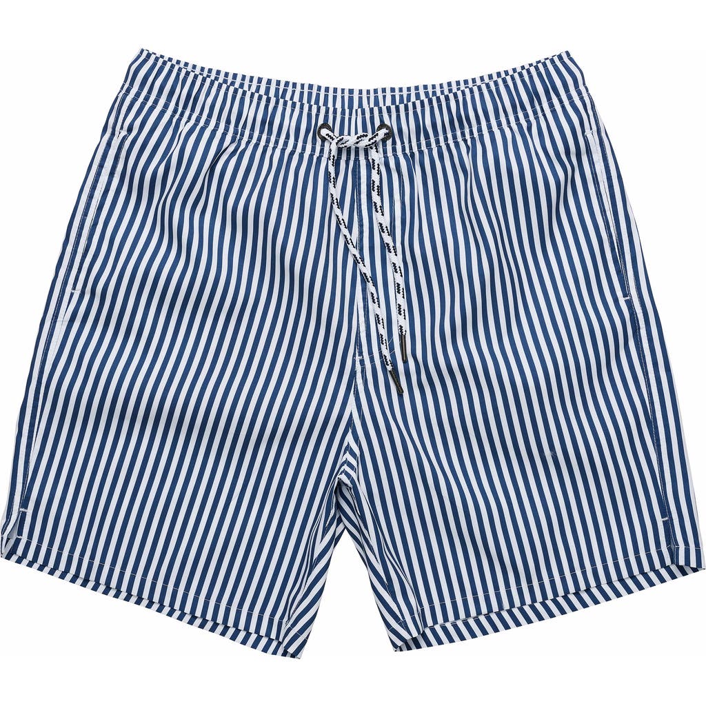 Snapper Rock Comfort Lined Swim Shorts in Denim Stripe  product