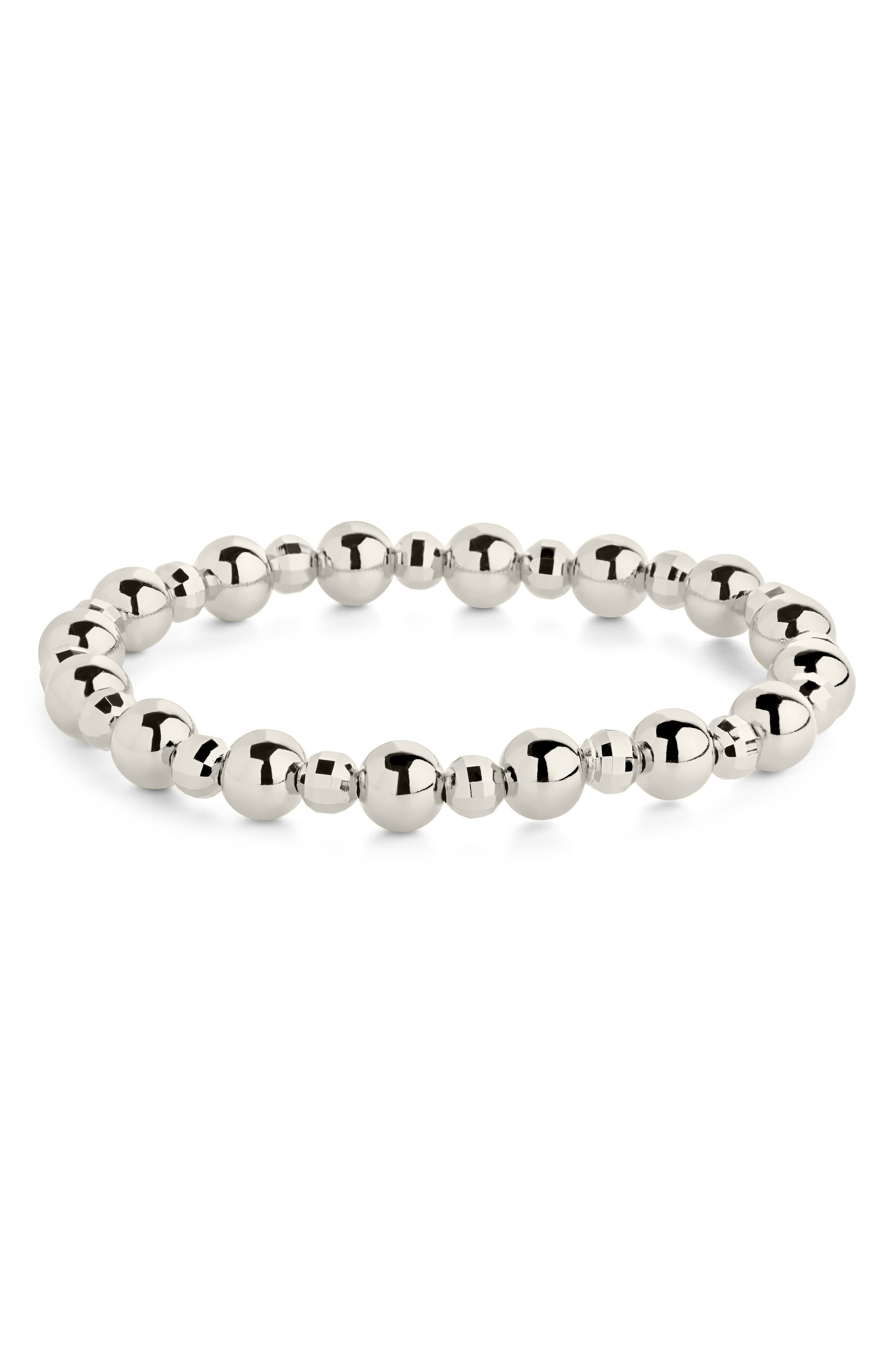 Sterling Forever Summer Beaded Stretch Bracelet