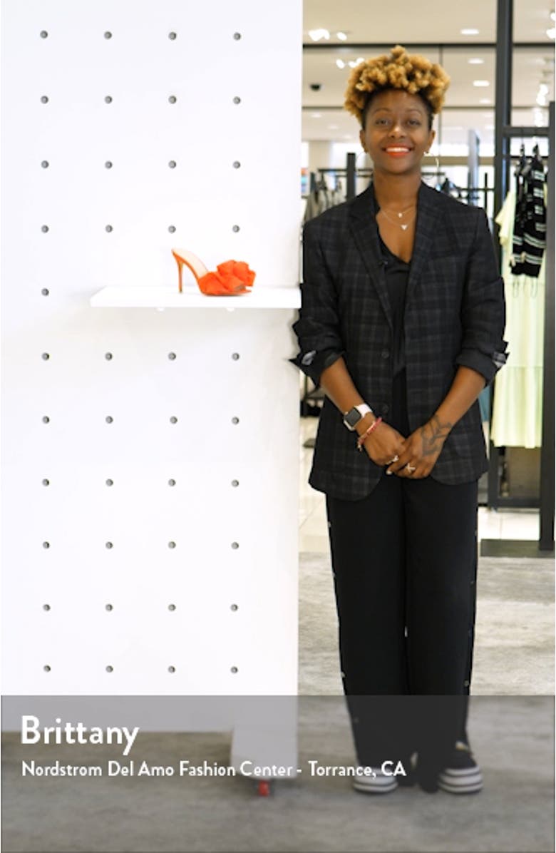 Ruffle Dress Slide Sandal, sales video thumbnail