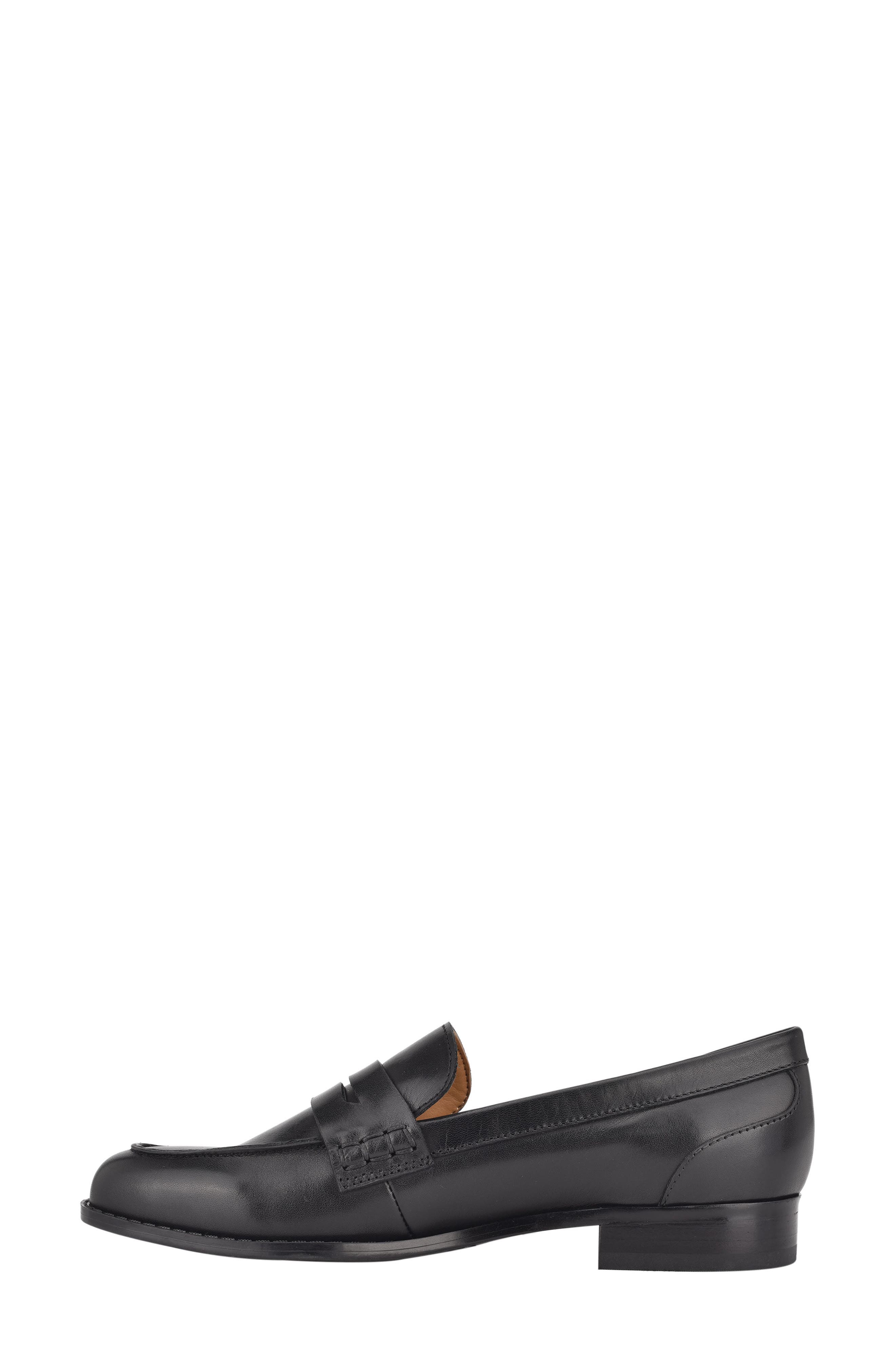 Owlia Loafer, Alternate, color, BLACK LEATHER