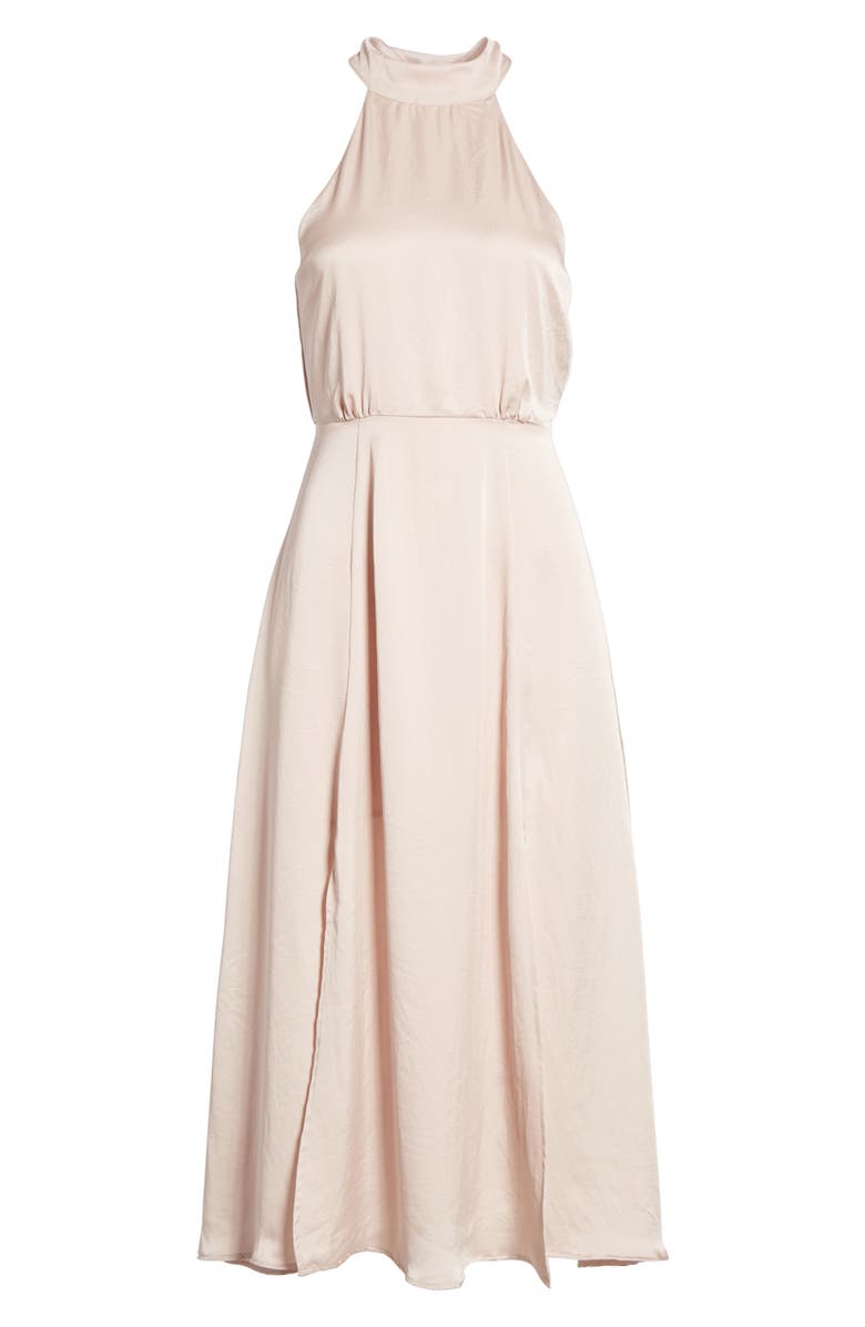 ASTR the Label Satin Midi Dress, Alternate, color, 