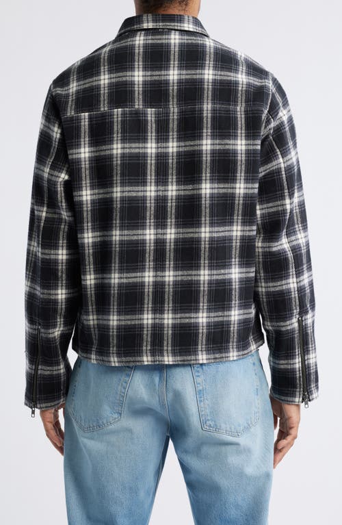 Icecream Jackman Plaid Flannel Workman's Jacket In Plaid