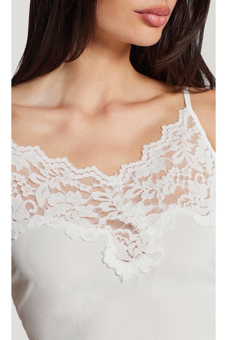 Taylee Lace Combo Cami, Alternate, color, White