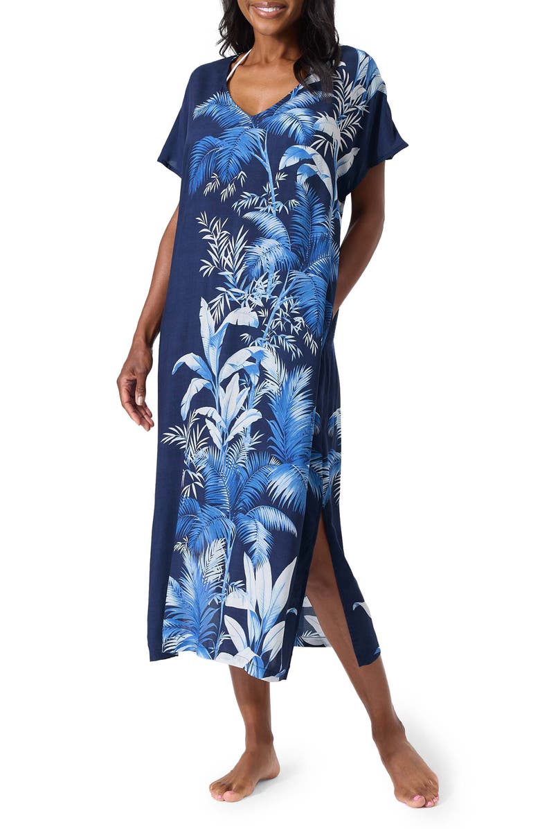Tommy Bahama Palmera Isle Cover-Up Caftan, Main, color,
