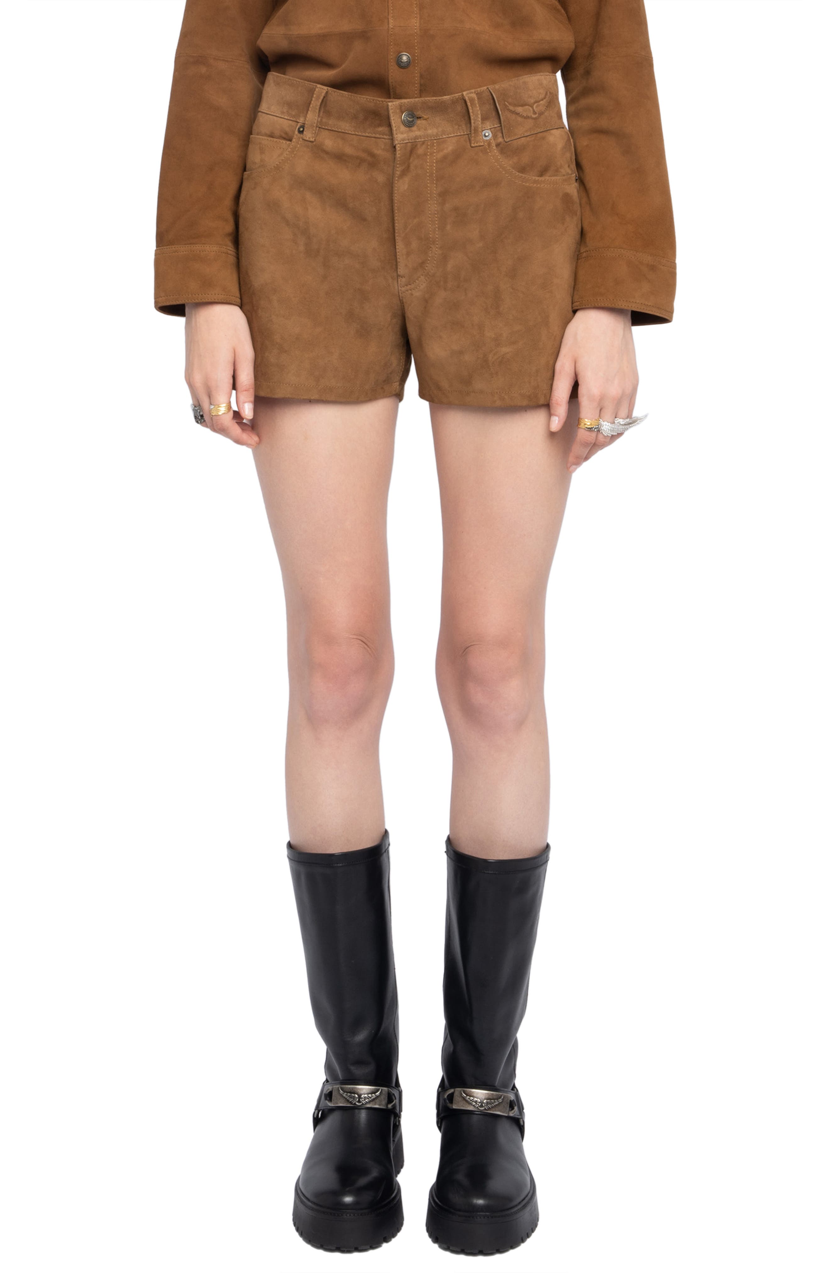 Sadys Suede Shorts