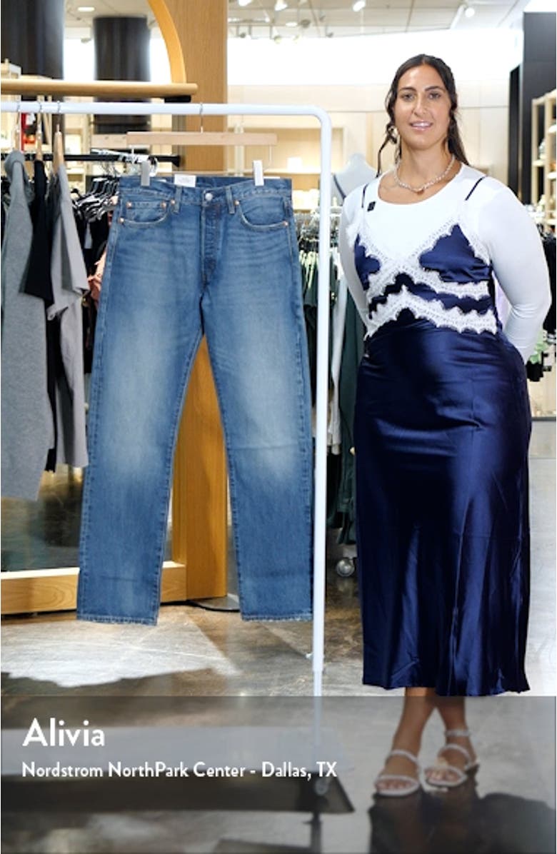 501<sup>®</sup> Original Straight Leg Jeans, sales video thumbnail