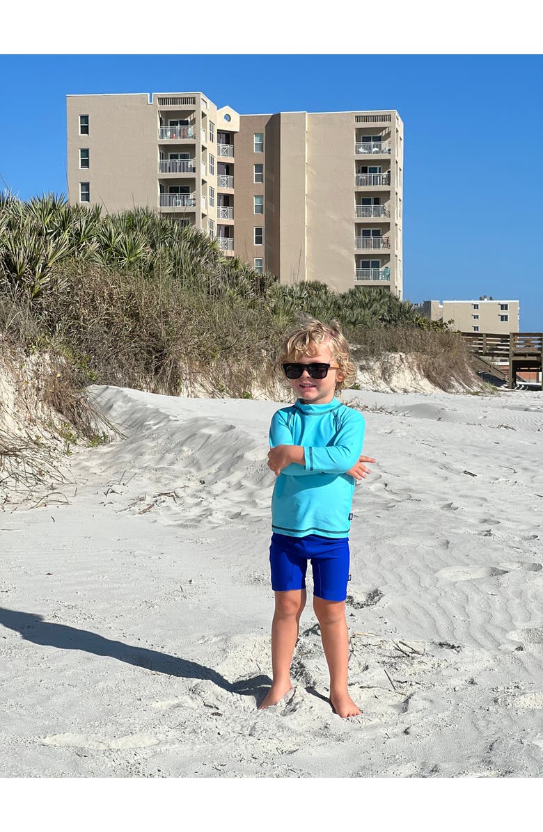 CITY THREADS Nylon/Spandex Blend UPF 50+ Swim Jammer, Alternate, color, Black