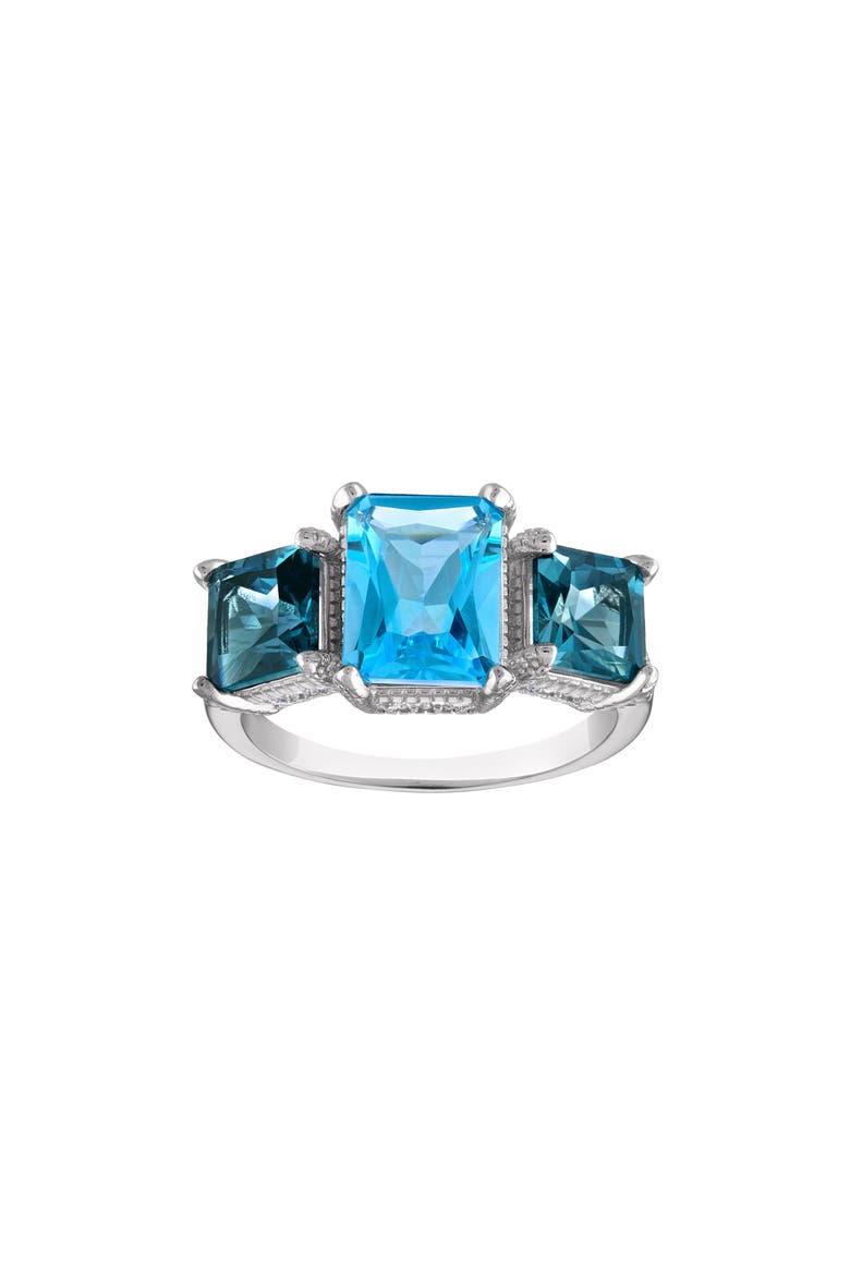 Sterling Silver Blue Topaz Ring, Main, color, BLUE TOPAZ