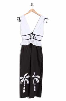 DRESS TO Colorblock Sleeveless Maxi Dress