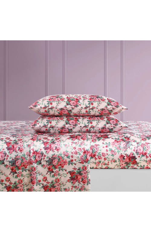 BETSEY JOHNSON BETSEY JOHNSON VINTAGE FLORAL SHEET SET