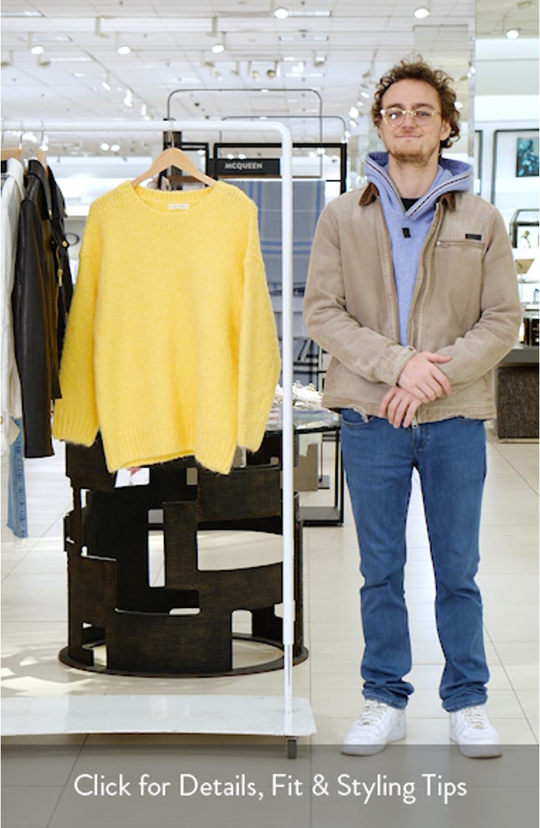 Oversize Crewneck Sweater, sales video thumbnail
