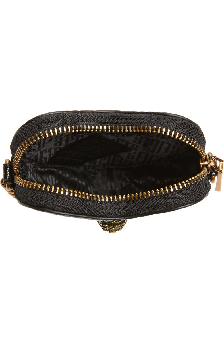 Kurt Geiger London Kensington Croc Heart Micro Crossbody Bag, Alternate, color,