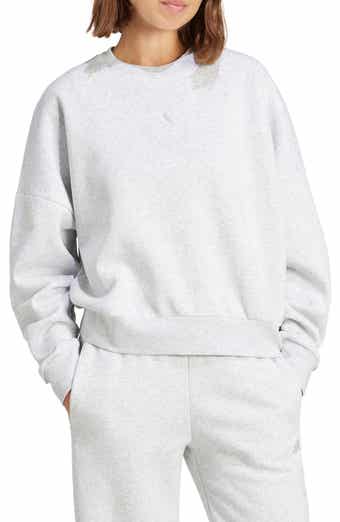 Essentials Embroidered Logo Cotton Fleece Sweatshirt