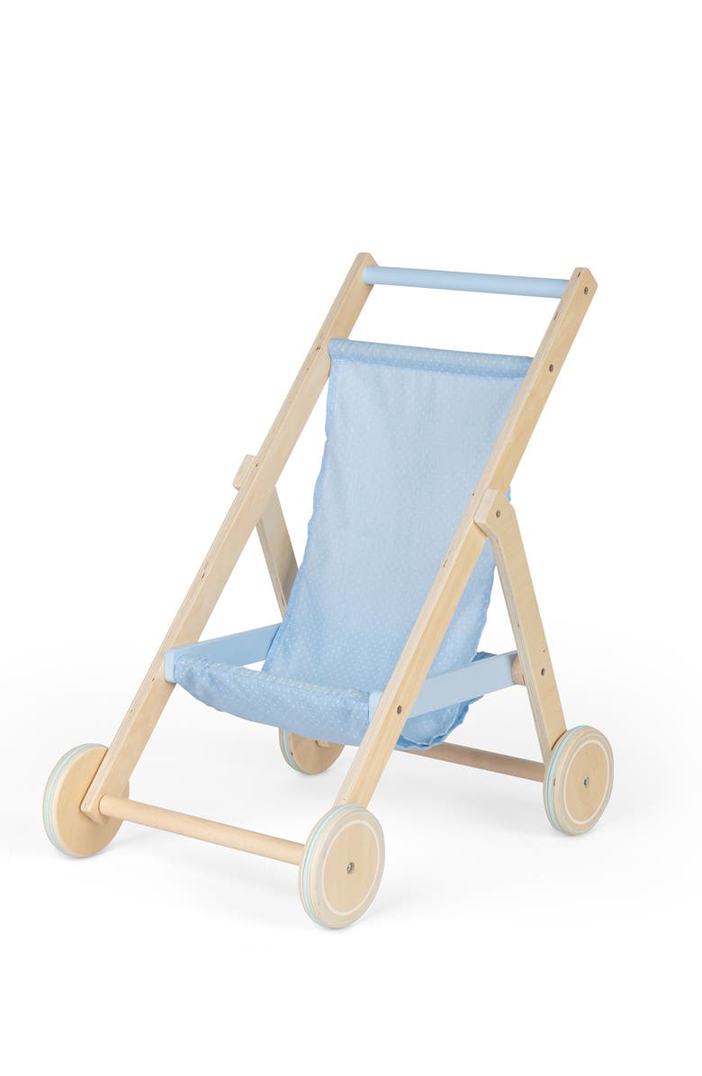 Tidlo Doll's Stroller, Alternate, color, Blue