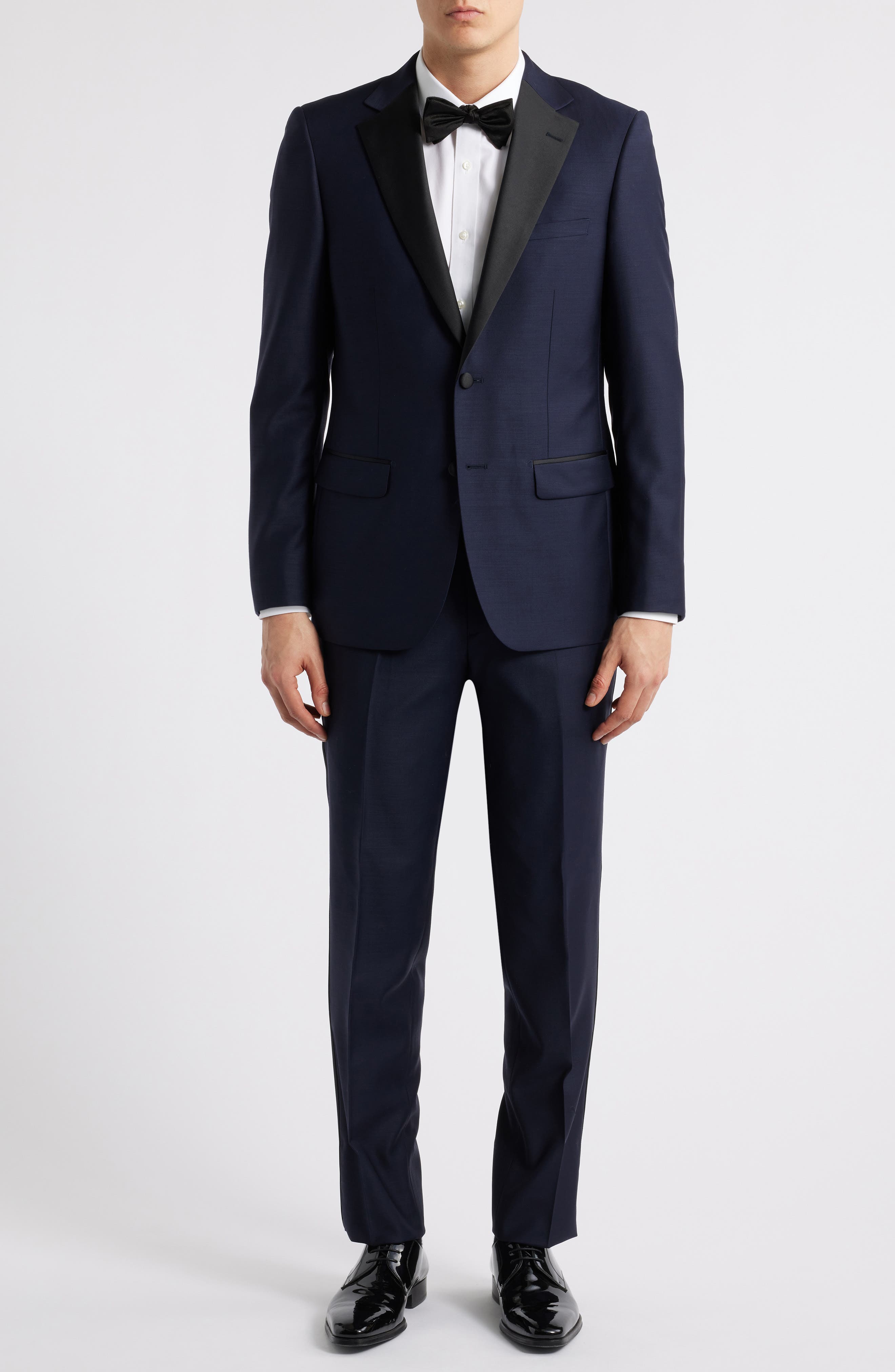 ZANETTI Matteo Slim Fit Navy Wool Tuxedo