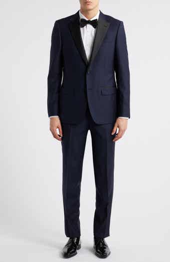 ZANETTI Matteo Slim Fit Navy Wool Tuxedo