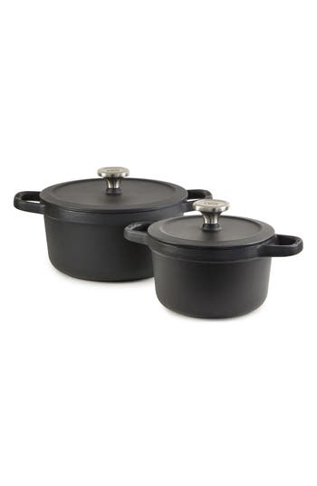 Berghoff Leo Graphite 4-piece Cookware Set In Black