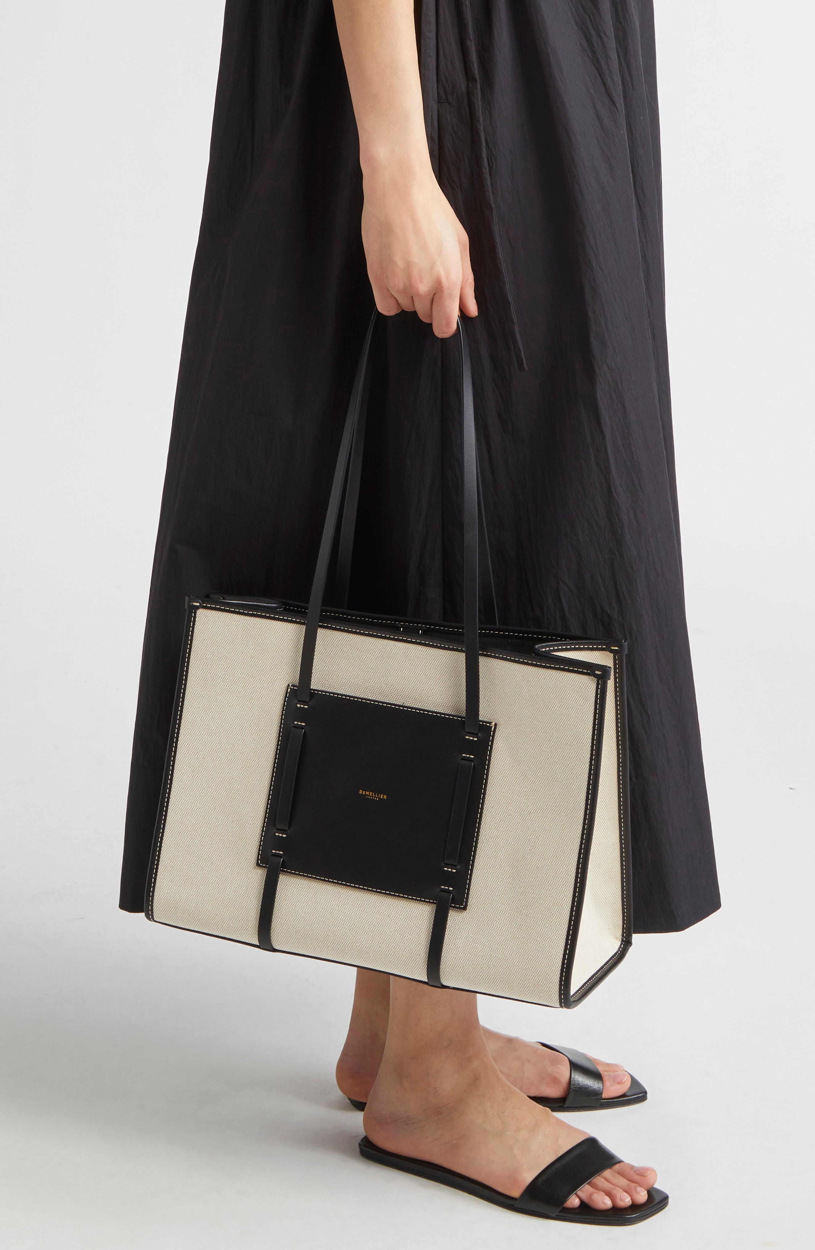 DeMellier Capri Canvas Tote, Alternate, color, 